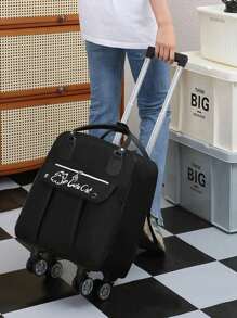 (Bánh xe có thể tháo rời) Balo có bánh xe, Vali xách tay dung tích lớn có thể gấp lại, Túi du lịch có bánh xe có thể tháo rời dành cho học sinh - Nhiều màu - Xem 1