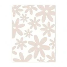 1 件卡通兔子鹅绵羊花朵儿童房墙壁艺术帆布画北欧女孩海报印刷图片适合婴儿儿童房装饰无框架 - 彩色 - 查看 28