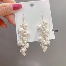 jugalstar 1 对女士法式复古珍珠流苏耳环 - 珍珠流蘇耳環 - 查看 5