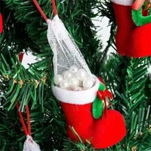 2 gói kẹo ông già Noel bằng nhựa - Hộp đựng kẹo ngày lễ Giáng sinh, Quà lưu niệm ngày lễ, Trang trí cây thông Noel, Giấy gói quà trang trí - Lý tưởng cho quà tặng theo mùa - Nhiều màu - Xem 3
