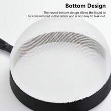 1 件优质手摇面粉筛 - 用于高效烘焙蛋糕、糕点、馅饼、纸杯蛋糕和甜点的筛子 - 耐用的滤网，配有易转动的手柄，是家庭烘焙师必备的厨房烘焙工具和小工具 - 黑色 - 查看 4