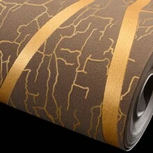 1 Tập Giấy dán tường họa tiết hình học đơn giản và phong cách, có năm màu, lý tưởng cho phòng khách gia đình, phòng ngủ, phòng ăn, trang trí tường nền Giáng sinh và Halloween, miếng dán tường lột, giấy dán tường, giấy dán tường, đồ trang trí mùa xuân làm mới ngôi nhà của bạn, miếng dán trang trí Rama - màu nâu - Xem 6