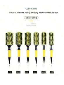 1 件彩色鬃毛滚筒发刷，日常使用，美发沙龙风格发刷，适用于专业美发师，有多种尺寸可供选择，梳子，发刷，梳子，美发工具，美发产品和配件，适用于理发沙龙美容旅行必需品，返校，旅行度假必需品，女士发饰，刷子，发刷，边缘刷，刷头发，发梳，梳头发，顺发刷，球刷，迷你发刷，发刷套装，木梳，发刷，刷子，梳子，光滑后刷，发刷，边缘刷，刷头发，发梳，发刷套装，梳头发，迷你发刷，顺发刷，发刷，头发，配饰，美发产品，美发工具，美发用品，护发，卷发刷，理发师，理发配件，美发设备 - 彩色 - 查看 8