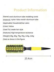 1 件彩色鬃毛滚筒发刷，日常使用，美发沙龙风格发刷，适用于专业美发师，有多种尺寸可供选择，梳子，发刷，梳子，美发工具，美发产品和配件，适用于理发沙龙美容旅行必需品，返校，旅行度假必需品，女士发饰，刷子，发刷，边缘刷，刷头发，发梳，梳头发，顺发刷，球刷，迷你发刷，发刷套装，木梳，发刷，刷子，梳子，光滑后刷，发刷，边缘刷，刷头发，发梳，发刷套装，梳头发，迷你发刷，顺发刷，发刷，头发，配饰，美发产品，美发工具，美发用品，护发，卷发刷，理发师，理发配件，美发设备 - 彩色 - 查看 11