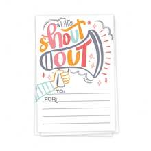 20pcs Set Fun Shout Out Cards For Employees, Office Staff, Teachers - Employees Appreciation And Recognition Reward Cards For Work Bulletin Board - Multicolor - View 7