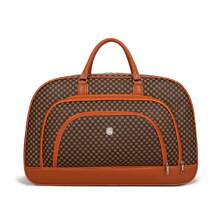 Mala de Viagem Impermeável Envio Cor Aleatória Marrom Azul Escuro Mala Unissex Masculina Feminina Bolsa de Academia Fitness