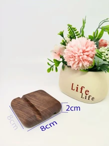 实木手机支架，木制手机支架，桌面山毛榉木平板手机支架，兼容 、Android 手机，生日、家人、朋友礼物，手机配件 - 多色 - 查看 15