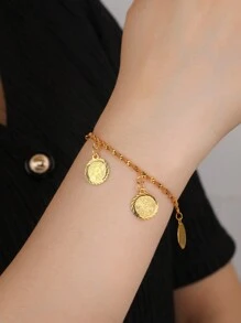 Pulsera con diseño de redondo