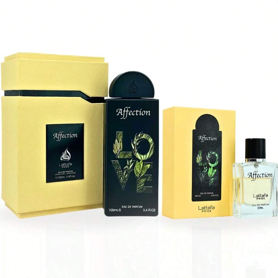 AFFECTION EDP Spray 100ML (3.4 OZ) & AFFECTION EDP 20ML (0.6 OZ) By Pride | Long Lasting, Exquisite Unisex Scent Of 2024. (ELITE BUNDLE) - 花卉印花 - 查看 1