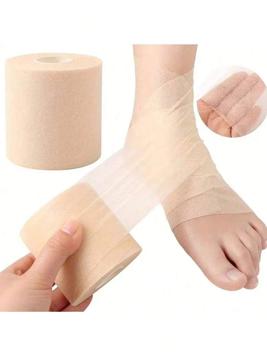 1 miếng băng xốp thể thao, băng màng da hấp thụ sốc, miếng lót mặt nạ da đầu gối và khuỷu tay dùng cho thể thao, băng thun tự dính dùng cho thể thao - Nhiều màu - Xem 1