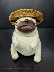 1pc 5.5 Inch Fat Dog Plush Toy, Suppleness Adorable Plush Pug Dog Stuffed Animal Christmas New Year Gift,Room Decoration - Multicolor - View 13