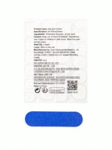 24片装长尖头经典黑红渐变3D透明波浪暗黑摇滚风假指甲套装，为您的造型增添浪漫气息，打造甜美田园风，适合派对场合，让您在人群中脱颖而出。美甲用品，美甲贴纸。 - 彩色 - 查看 8