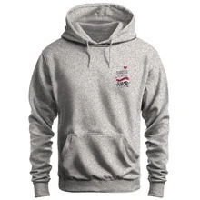 Moletom Estampado Varias cores Unissex Com Bolso E Capuz Eu Compreendo Minimalista - Cinza - Visão 1