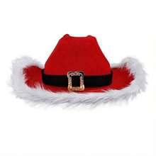 قبعة جاز ذات حافة من الريش الصناعي بطراز أوروبي وأمريكي للحفلات، قبعة كاوبوي شخصية إبداعية للكرنفال، مناسبة للحفلات والتصوير الفوتوغرافي وكهدايا للأصدقاء وأعياد الهالوين والكريسماس