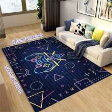 1pc New Design Game Controller Cartoon Style Led Neon Light Carpet Rugs, Gaming Room Decoration - Neon Game Console-5 - View 15