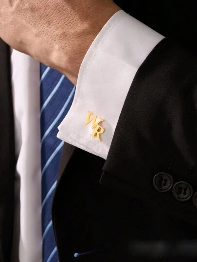 Customized Initial Cufflinks, Premium Cufflinks, Groom Jewelry, Wedding Gift, Perfect Boyfriend Gift, Valentine's Day Gift, Birthday Gift, Christmas Gift, Halloween Gift, New Year Gift, School Supplies, Back To School Gift, School Gift, Office Supplies, University Supplies, Classroom Supplies, Teacher Gift, College Supplies, Coworker Gift, Dorm Supplies, Gift For Teacher, Unisex, Teen Gift, New Year Charm