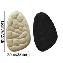 前掌垫，可调节鞋码，防滑鞋垫，半鞋垫，可切割，减震，适用于运动鞋，高跟鞋等鞋子 - 膚色 - 查看 3