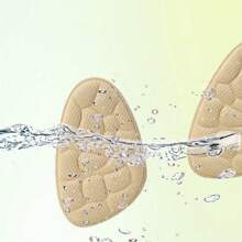 前掌垫，可调节鞋码，防滑鞋垫，半鞋垫，可切割，减震，适用于运动鞋，高跟鞋等鞋子 - 膚色 - 查看 6