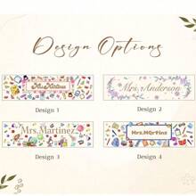 1 cái Giá đỡ màn hình Acrylic để bàn tùy chỉnh, Bảng tên cá nhân cho giáo viên, Quà tặng giáo viên tùy chỉnh, Quà tặng tri ân giáo viên, Quà tặng giáo viên trở lại trường, Bảng tên bàn giáo viên - Nhiều màu - Xem 3