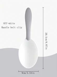 Xẻng đựng thức ăn cho mèo kiểu mới có kẹp niêm phong, màu sắc đơn giản phù hợp và thìa đựng thức ăn cho thú cưng dày, thìa đựng thức ăn cho mèo và thìa đựng thức ăn cho chó - Nhiều màu - Xem 2