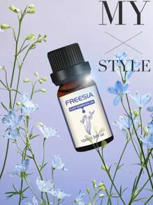 1件10ml香薰精油瑜伽油20种香味可选，天然香薰植物精油，水溶性精油，秋冬季加湿器专用，扩散器，香薰机，果花香薰精油茉莉薰衣草玫瑰橙子，客厅浴室除臭。 - 香格里拉 - 查看 6