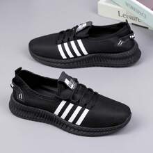 Tenis de hombre,Zapatos Para Hombres En Malla Atlética De Tenis De Gimnasio, Zapatillas Deportivas Ligeras Para Entrenamiento De Carrera Y Deportes, Calzado Casual Y Cómodo En , Entrenadores