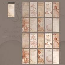 20 张诗歌片段贴纸书，创意美学贴纸拼贴 DIY 装饰，节日礼物，个性化剪贴簿学校用品 - 彩色 - 查看 13