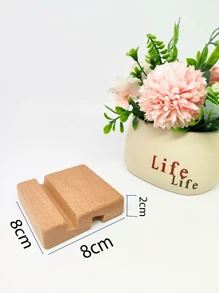 实木手机支架，木制手机支架，桌面山毛榉木平板手机支架，兼容 、Android 手机，生日、家人、朋友礼物，手机配件 - 多色 - 查看 19