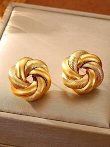 Bộ trang sức vòng cổ và hoa tai nhiều hình dạng thời trang, thiết kế dành cho cả nam và nữ, thích hợp cho các ngày lễ, sinh nhật, tiệc tùng, đám cưới - Nhiều màu - Xem 10