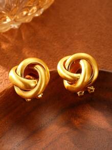 Bộ trang sức vòng cổ và hoa tai nhiều hình dạng thời trang, thiết kế dành cho cả nam và nữ, thích hợp cho các ngày lễ, sinh nhật, tiệc tùng, đám cưới - Nhiều màu - Xem 11