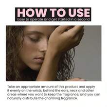 North Moon Women's Perfume,Enhanced Pheromone Perfume, Original Scent Perfume For Women, Cupid Cologne Fragrances, Long-Lasting Pheromones Roll-On Scents Perfume - Apricot - View 5