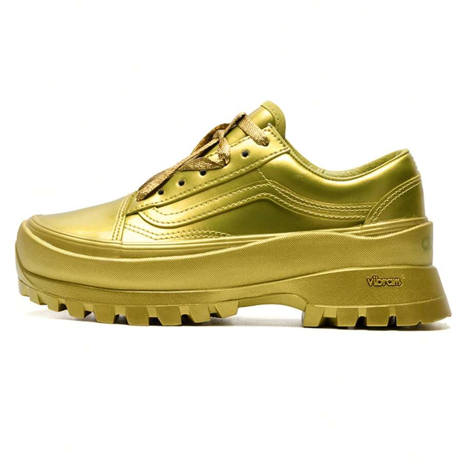 Vans Giày thường ngày Unisex Old Skool Vibram DX - Màu vàng - Xem 1