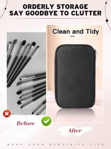 13/30/31/43/44件套化妆工具套装，包含：30支化妆刷套装+4个迷你化妆海绵+1个化妆刷清洁工具+1个收纳袋+4个化妆海绵+4个迷你气垫粉扑，化妆刷套装，化妆刷套装，化妆刷套装，全套化妆工具，化妆刷套装，化妆刷套装，化妆礼盒套装 - 彩色 - 查看 4