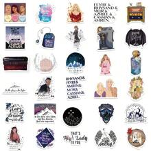 50PCS Acotar Merch Acotar Gifts Acotar Stickers Sarah J Maas Merch Acotar Poster Acotar Decor Aesthetic Stickers Vinyl Waterproof Stickers For Water Bottle,Computer,Laptop,Phone,Luggage,Notebook,Xaden Riorson,Witchcraft,Notebooks,Acotar,Acotar Stickers,Sarah J Maas