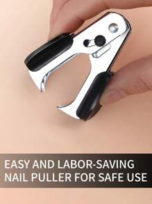 1 迷你办公起钉器便携式起钉器订书机办公学生文具装订学生起钉器返校、返校、学校用品 - 黑色 - 查看 11