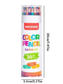 12/24/48 支桶装油性彩色铅笔，适合学龄前儿童和学生绘画 - 彩色 - 查看 8