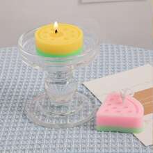 多色独立西瓜水果香薰蜡烛，圣诞创意蜡烛礼物，INS 风格家居装饰香薰蜡烛，婚礼装饰香薰蜡烛，房间装饰，礼物 - 彩色 - 查看 7