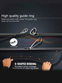 SOUGAYILANG 1.68米-1.8米两节基础款超轻便携鱼竿玻璃纤维UL动力高灵敏度超弹性有限诱饵重量钓小鱼群 - 綠色 - 查看 5
