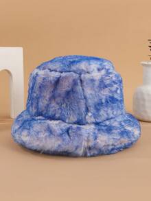 1 件时尚扎染波西米亚街头帽子，采用涤纶纤维制成，蓬松，温暖，防风，复古防晒，厚实保暖外套，适合秋冬季 - A - 查看 16