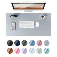 1 件 FATES 键盘腕托记忆泡沫、桌垫、鼠标垫、防水 PVC 皮革桌保护垫、超薄大号桌面吸墨纸、易清洁笔记本电脑桌书写垫，适用于办公室工作/家庭/装饰