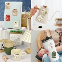 1 Cuộn/500 Miếng Dán Trang Trí Giáng Sinh, Thích Hợp Cho Máy Tính Xách Tay, Điện Thoại, Phong Bì, Quà Tặng Và Đồ Chơi - Nhiều màu - Xem 5