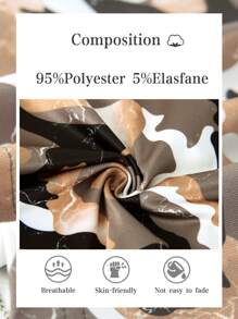 Set de 10 pantalones cortos para hombre de colores aleatorios, con diseños de moda, transpirables y cómodos, calzoncillos tipo bóxer largos para deportes/ciclismo