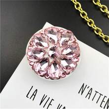 1 Giá đỡ điện thoại di động đính đá Rhinestone đa chức năng - Giá đỡ gập 360 độ sang trọng và thời trang - Nhiều màu - Xem 6