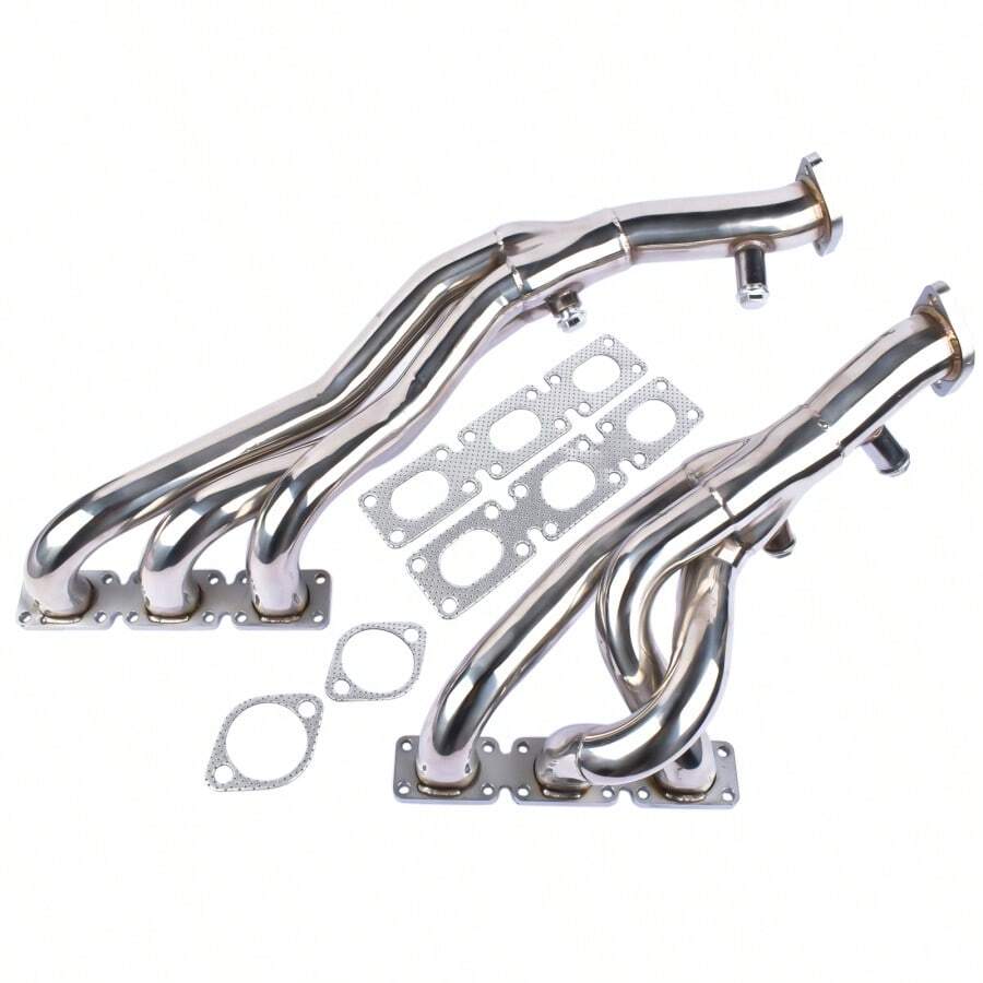 Stainless Exhaust Header Manifold For BMW E46 323i 328i Z3-528I/M54 E93 E94 2.5L 2.8L 3.0L L6 2001-2006 - 如圖所示 - 查看 1