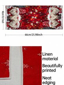 圣诞餐巾布、圣诞老人装饰手巾、厨房洗碗布 - 三個小老人 - 查看 2