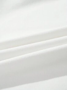 Men Fashion Colorblock Letter Print Hoodie Sweatshirt, Autumn/Winter