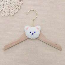 1 móc treo quần áo bằng gỗ cho bé, móc treo quần áo bằng gỗ cho bé trang trí phòng sáng tạo tự làm, lưu trữ phơi quần áo cho trẻ em, móc treo quần áo bằng gỗ cao cấp, móc treo quần bằng gỗ nguyên khối tự nhiên mịn - Nhiều màu - Xem 12