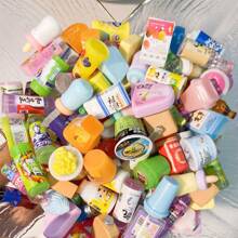 10/20/30pcs 3D Simulation Drink Can Bottle DIY Accessories Miniature Fake Food Handicraft Decor Charms, Random Style Assorted Resin Soda Can Bottle Craft Supplies