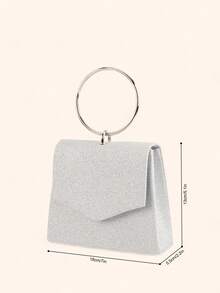 Túi buổi tối thời trang, thanh lịch và sáng bóng: Túi đeo vai, Túi hình hộp, Túi xách. Lấp lánh, Có dây xích kim loại. Quyến rũ, thời trang và sang trọng. Thích hợp cho đám cưới, sự kiện buổi tối, tiệc tùng, sinh nhật, bữa tối, ngày lễ và những dịp đặc biệt. - Nhiều màu - Xem 3