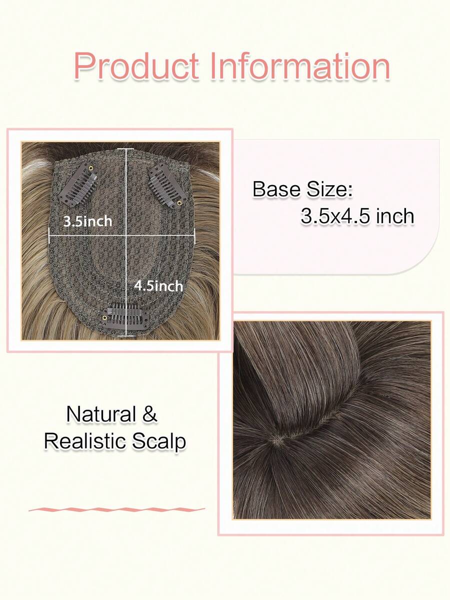 Wavy Hair Toppers For Thinning Hair 12inch Hair Pieces For Women Adding